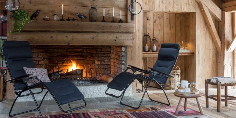 Pohoda u krbu v křeslech zero gravity Lafuma FUTURA černá