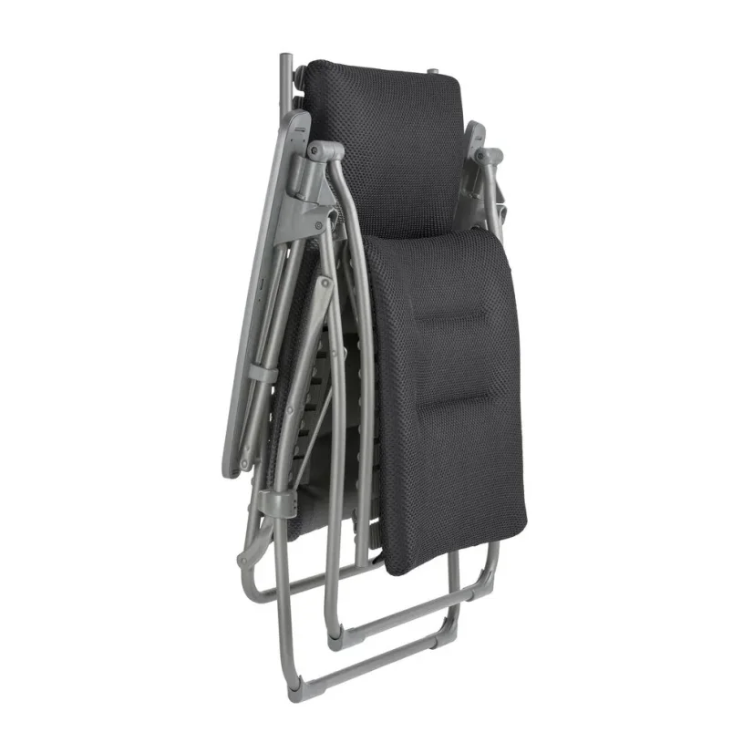 Zvýhodněná sada 2 Relaxační křeslo EVOLUTION BeComfort šedá Dark Grey + 2× držák nápojů ZDARMA