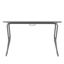 Skladací vonkajší stôl Lafuma BALCONY II sivá Titane – 120×70 cm