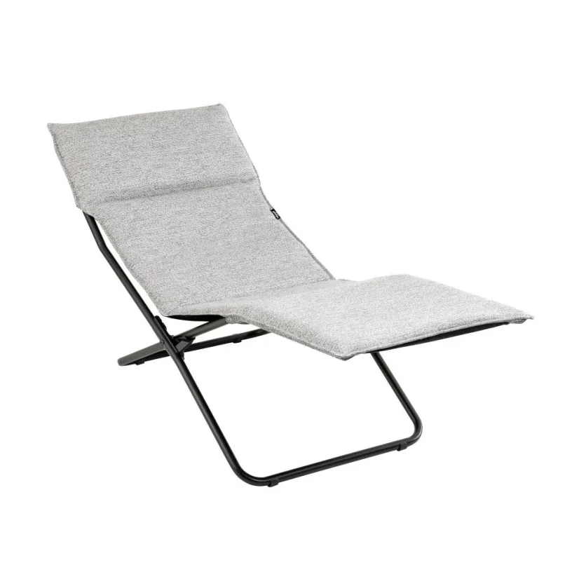 Skládací lehátko BAYANNE chaise lounge Tundra šedá Granit