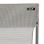 Sada BALCONY II – skládací stůl 64×70 cm + 2 ultra kompaktní židle | ColorBlock šedá Terre