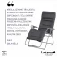 Relaxační křeslo Lafuma FUTURA XL BeComfort zelená Olive – ZERO GRAVITY, nosnost 150 kg