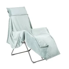 Deka FLOCON zelená Boreále na relaxační křesla