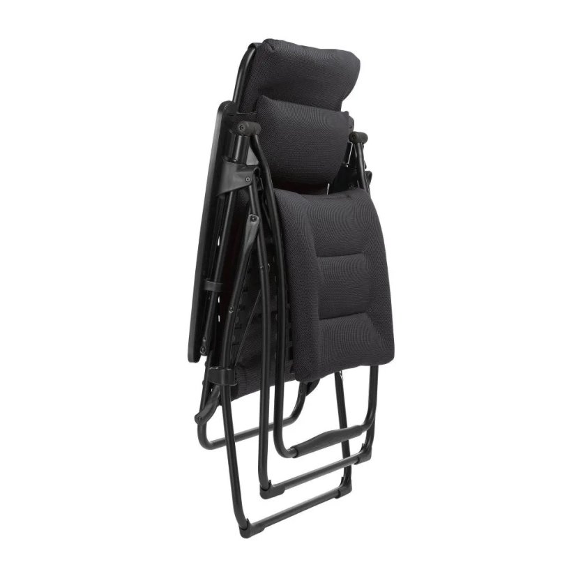 Zľavnená sada 2 Relaxačné kreslo FUTURA AirComfort čierna Acier 2x XL