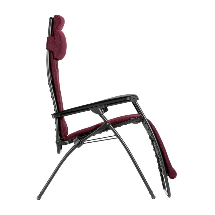 Relaxační křeslo Lafuma Mobilier RSX Clip XL AirComfort červená Bordeaux