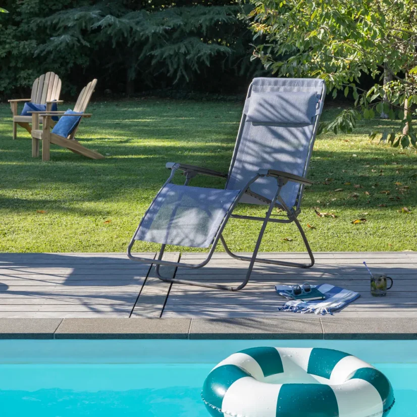 Relaxační křeslo Lafuma R Clip modrá Ocean II