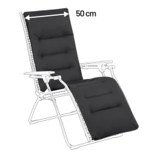 Náhradní potah relaxační křeslo Lafuma EVOLUTION BeComfort® šedá Dark Grey