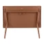 Sada BALCONY II – skládací stůl 120×70 cm + 4 ultra kompaktní židle | ColorBlock oranžová Canyon
