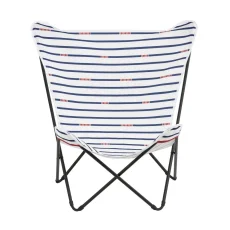Motýlie kreslo Lafuma Mobilier POP UP XL Airlon biela Marin