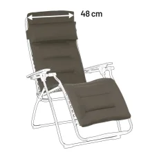 Náhradní potah relaxační křeslo Lafuma RSX(A)/FUTURA AirComfort® hnědá Taupe.