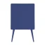 Sada BALCONY II – skládací stůl 64×70 cm + 2 ultra kompaktní židle | ColorBlock modrá Indigo