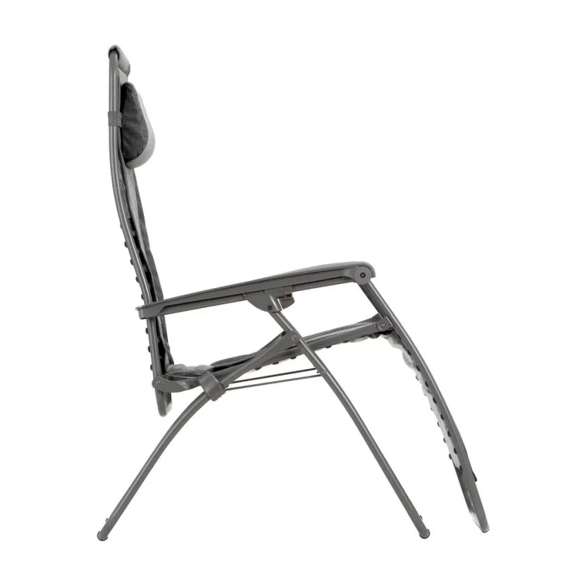 Sada 2 Relaxační křeslo Lafuma Mobilier RSXA Clip LightComfort šedá Ombre
