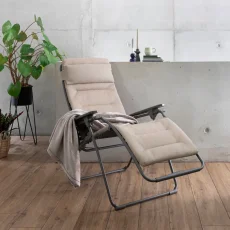 Relaxační křeslo Lafuma FUTURA BeComfort hnědá Moka – ZERO GRAVITY, nosnost 140 kg