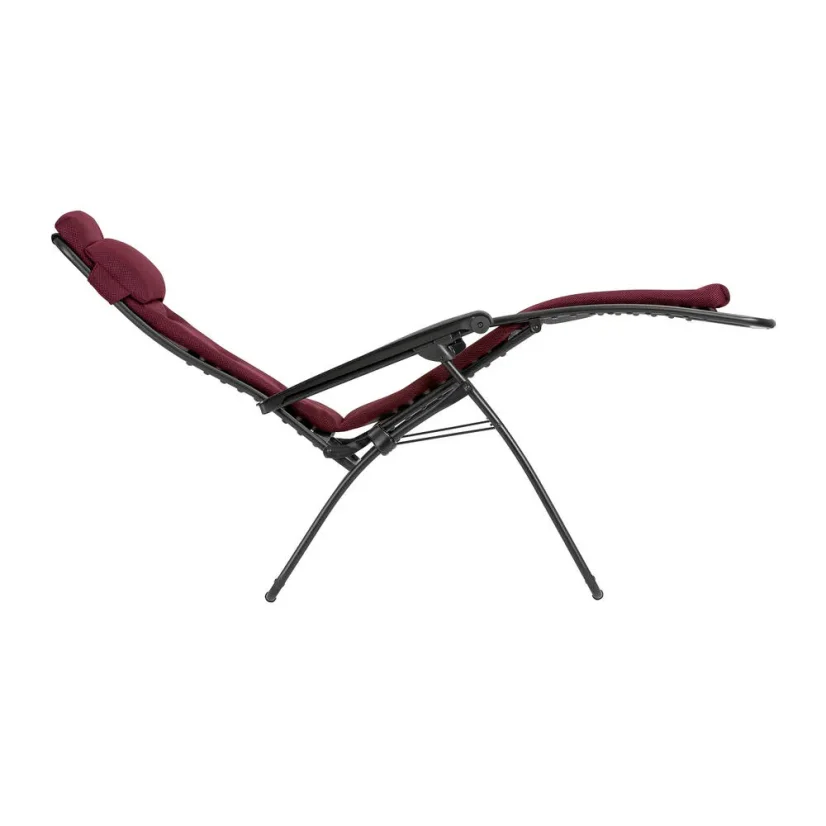 Relaxační křeslo Lafuma Mobilier RSX Clip XL AirComfort červená Bordeaux