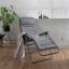 TV polohovací křeslo Lafuma FUTURA BeComfort šedá Silver v moderním obývacím pokoji.