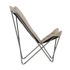 Motýlí křeslo POP UP XL BeComfort hnědá Moka