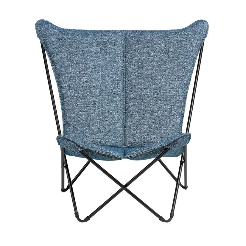 Sada 2 Motýlí křeslo SPHINX Tundra modrá Cobalt