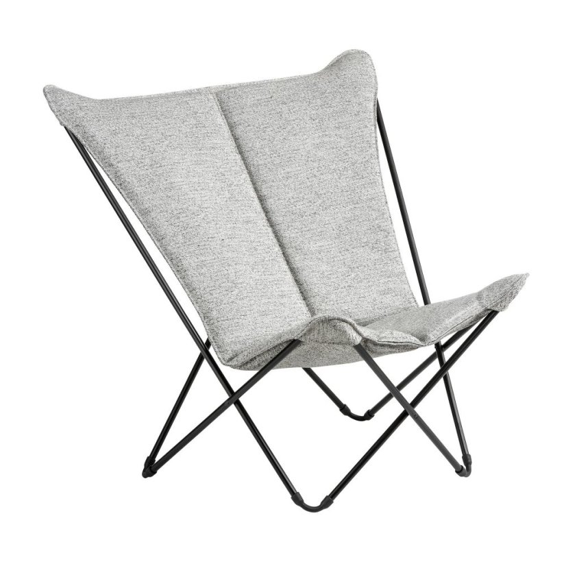 Motýlí křeslo POP UP XL Lafuma SPHINX Tundra šedá Granit