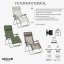 Relaxační křeslo FUTURA XL BeComfort zelená Olive