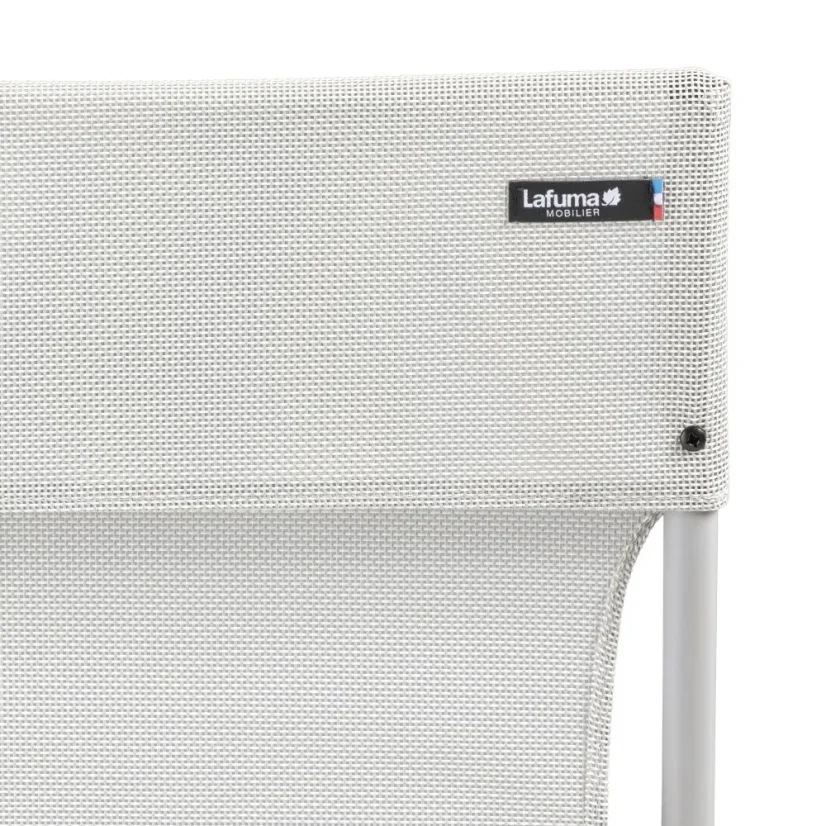 Sada BALCONY II – skládací stůl 120×70 cm + 4 ultra kompaktní židle | ColorBlock béžová Seigle