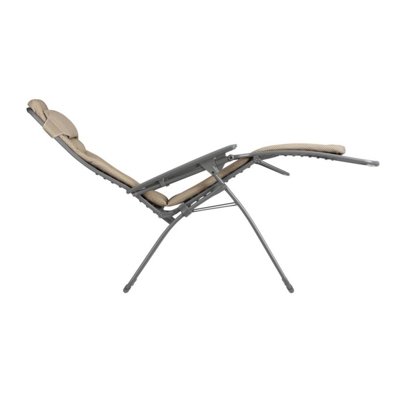 Relaxační křeslo ZERO GRAVITY Lafuma FUTURA XL BeComfort hnědá Moka