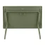 Sada BALCONY II – skládací stůl 120×70 cm + 4 ultra kompaktní židle | ColorBlock zelená Moss