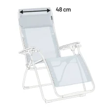 Náhradní potah relaxační křeslo Lafuma RSXA/FUTURA Batyline®ISO modrá Ciel. Náhradní potah relaxační křeslo Lafuma RSXA/FUTURA Batyline®ISO modrá Ciel.