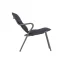 Nízké lounge křeslo VENCE BeComfort šedá Dark Grey