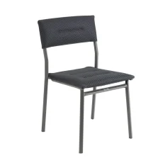 Venkovní jídelní židle Lafuma ORON BeComfort šedá Dark Grey