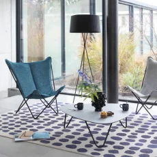 Motýlí křeslo POP UP XL Lafuma SPHINX Tundra modrá Cobalt