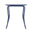 Sada BALCONY II – skládací stůl 64×70 cm + 2 ultra kompaktní židle | ColorBlock modrá Indigo