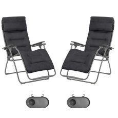 Zvýhodněná sada: 2x FUTURA BeComfort vel. standard šedá Dark Grey + 2× držák nápojů ZDARMA
