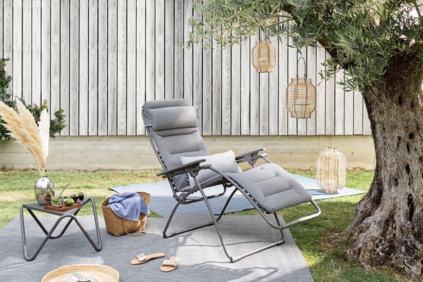 ZERO GRAVITY relaxační křeslo Lafuma Futura BeComfort šedá Silver