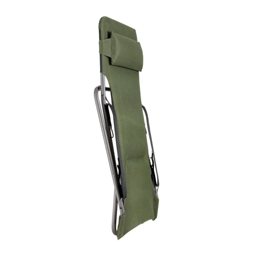 Zvýhodněná sada: Polohovací lehátko TRANSABED BeComfort zelená Olive + podnožka NEXT BeComfort zelená Olive