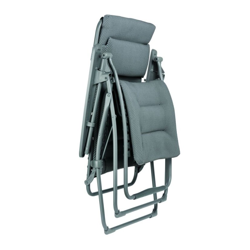Relaxační křeslo ZERO GRAVITY Lafuma FUTURA XL BeComfort šedá Silver