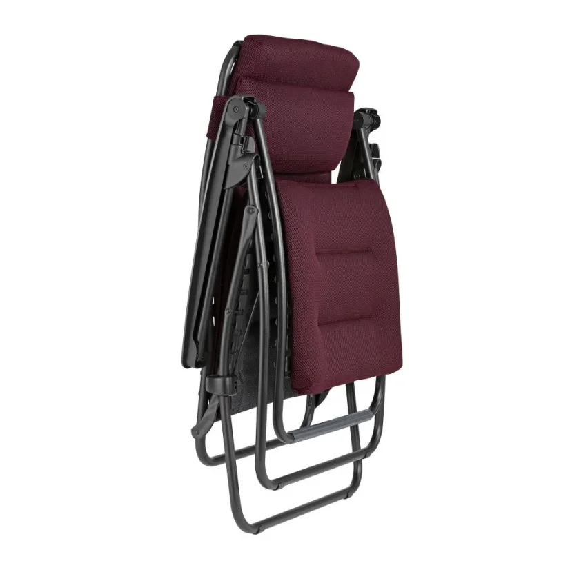 Relaxační křeslo Lafuma RSX Clip AirComfort červená Bordeaux