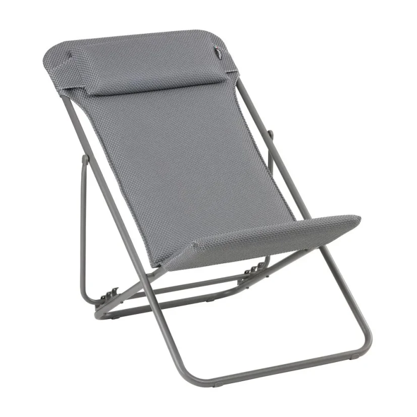 Polohovací lehátko MAXITRANSAT+ BeComfort šedá Silver