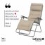 Zvýhodněná sada: 2x Relaxační křeslo FUTURA BeComfort šedá Silver (vel. standard a XL) + 2× držák nápojů ZDARMA