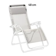 Náhradní potah relaxační křeslo Lafuma RSXA/FUTURA Batyline®ISO béžová Seigle II.