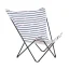 Motýlie kreslo Lafuma Mobilier POP UP XL Airlon biela Marin