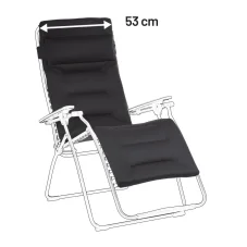Náhradní potah relaxační křeslo Lafuma RSX(A)/FUTURA XL AirComfort černá Acier. Náhradní potah relaxační křeslo Lafuma RSX(A)/FUTURA XL AirComfort černá Acier.