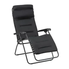 Relaxačné kreslo Lafuma RSX Clip AirComfort čierna Acier