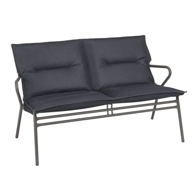 Nízká lavice VENCE BeComfort šedá Dark Grey