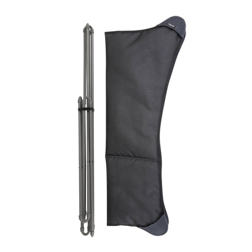 Motýlí křeslo POP UP XL BeComfort šedá Dark Grey