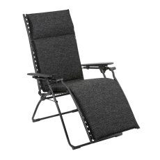 Relaxační křeslo BAYANNE Tundra černá Ebene