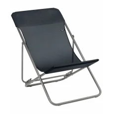 Profi polohovací lehátko HELIO XL šedá Fonte