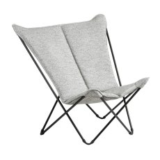 Motýlí křeslo POP UP XL Lafuma SPHINX Tundra šedá Granit Motýlí křeslo POP UP XL Lafuma SPHINX Tundra šedá Granit
