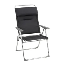 Kempingové křeslo Lafuma ALU CHAM XL AirComfort černá Acier. Kempingové křeslo Lafuma ALU CHAM XL AirComfort černá Acier.