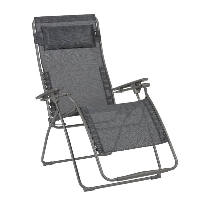 Relaxační křeslo ZERO GRAVITY Lafuma FUTURA XL BatylineDUO šedá Obsidian