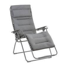 Relaxační křeslo ZERO GRAVITY Lafuma FUTURA XL BeComfort šedá Silver